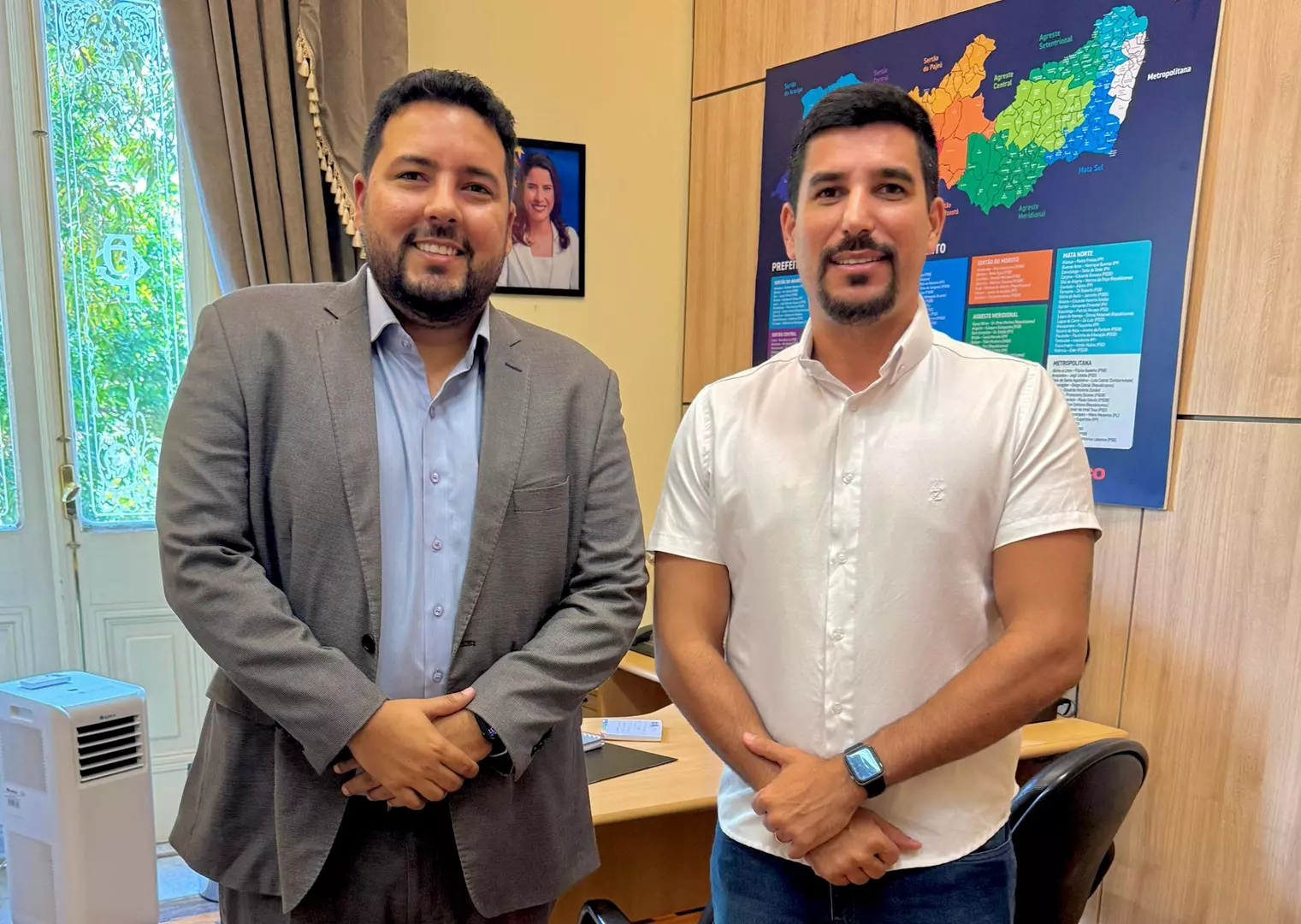 Em Recife, João Marcos Siqueira solicita ao Governo de PE importantes demandas para Ipubi